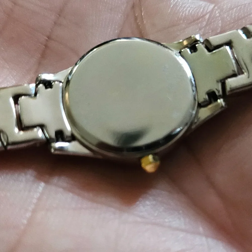 Caravelle by Bulova Women Wristwatch 45L124 Arabic Numerals Floral Motif Watch - Picture 10 of 11